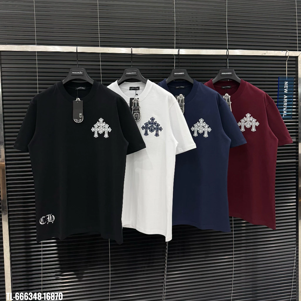 [DEAL MỞ BÁN] Áo Phông Thêu Full Chất Cotton 280gsm Cao Cấp, Form Unisex Nam Nữ | Dendi Store - 666348 Hàng QC HOTTREND