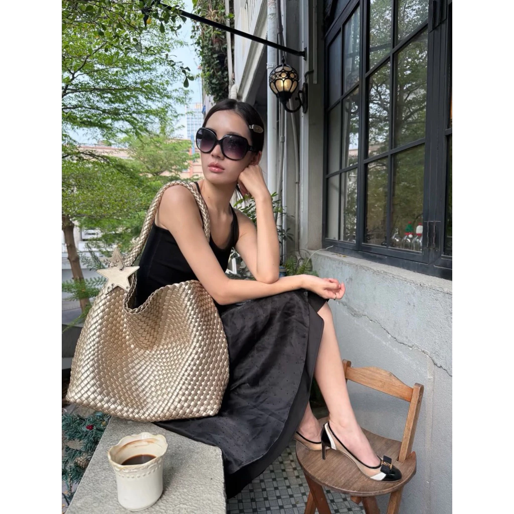 [Hỏa Tốc] - Túi Ecoday Large Woven Tote Bag Chính Hãng