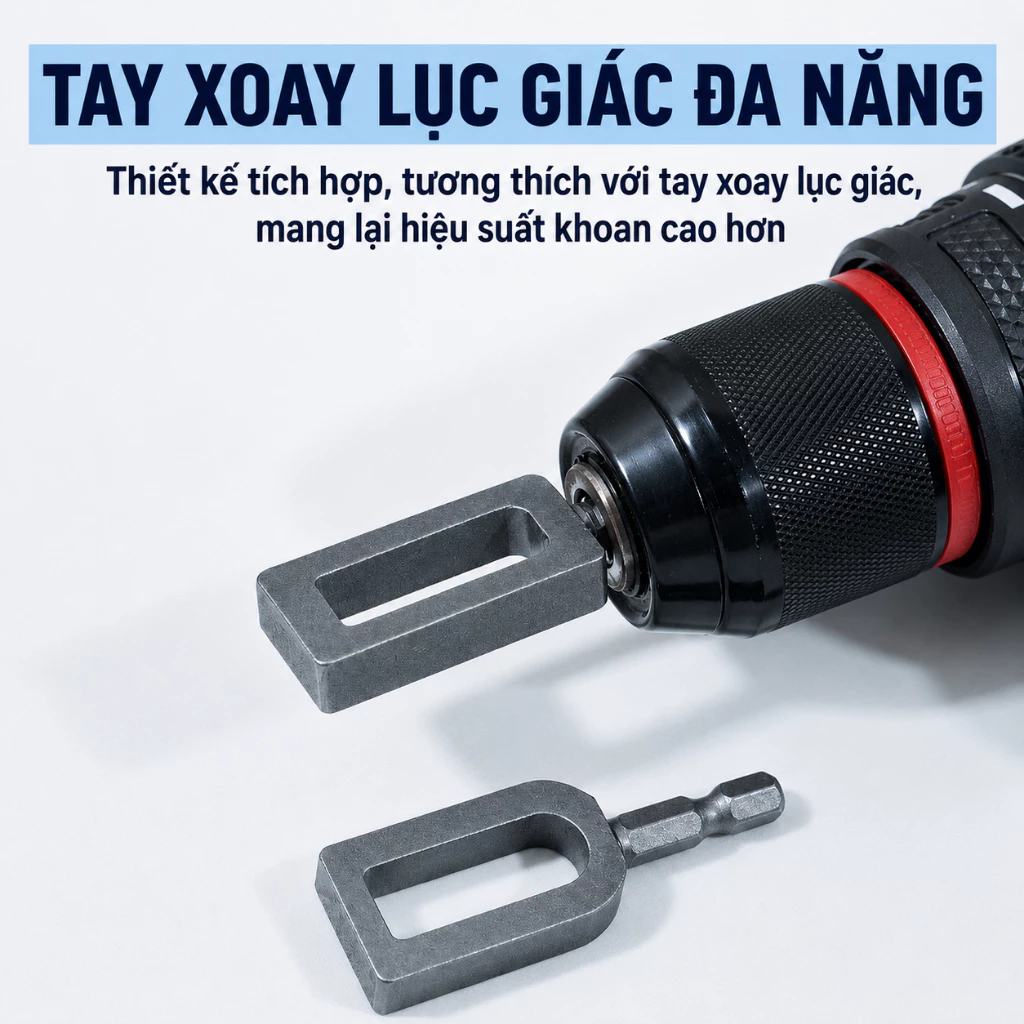 Đầu Xoắn Dây Buộc Thép 11# Gắn Máy Khoan Lục Giác Dụng Cụ Siết Lưới Rào Buộc Dây Thép Nhanh