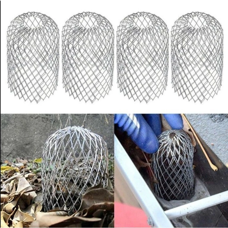 BO 5 Nắp cống hợp kim nhôm, lưới chắn lá, lưới lọc máng xối,lưới chống tắc nghẽn ống thoát nước