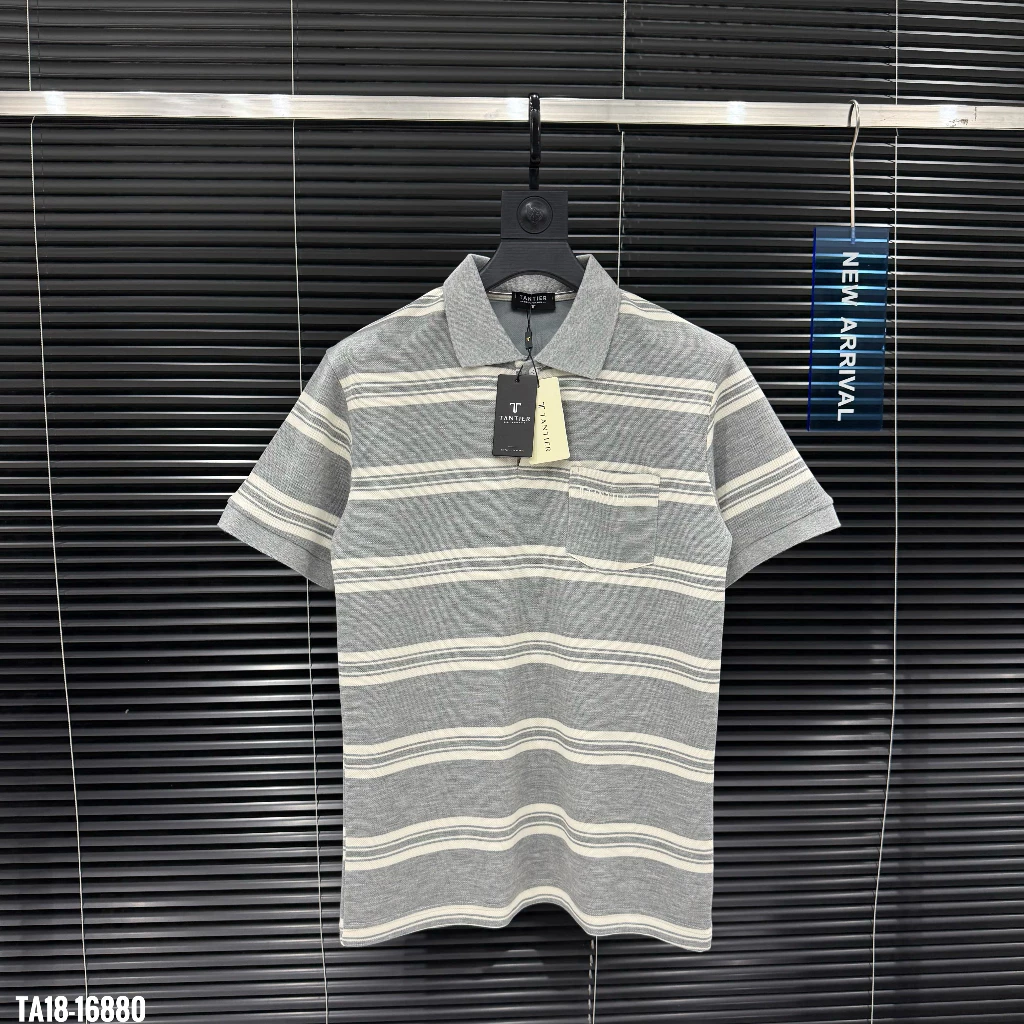 [DEAL MỞ BÁN] Áo Polo Thêu Full Chất Cotton Gai 280gsm Cao Cấp Dày Dặn, Hàng QC HOTTREND