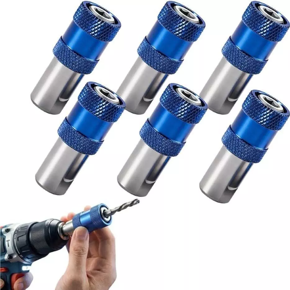 Bộ chuyển đổi nhanh máy khoan điện sang máy vặn vít, đầu lục giác 1/4 inch, ren M10, tương thích đầu kẹp tiêu chuẩn