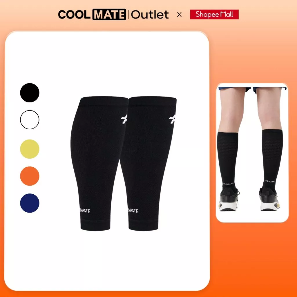 Bó chân RunCalf Coolmate Hỗ trợ cơ bắp, chống xù