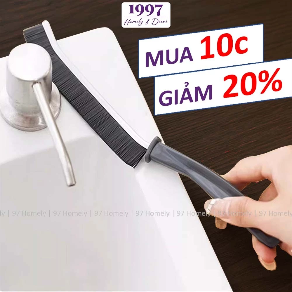 [Combo 10] Bàn Chải Vệ Sinh Khe Rãnh Đa Năng Siêu Sạch Đánh Bật Vết Bẩn 97HOMELY DT240302601