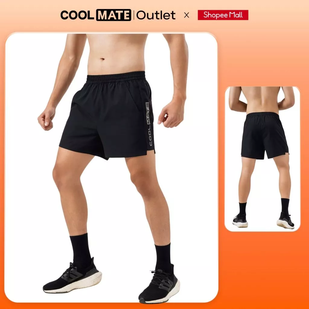 Quần Shorts Nam Coolmate Gym 5" Essentials