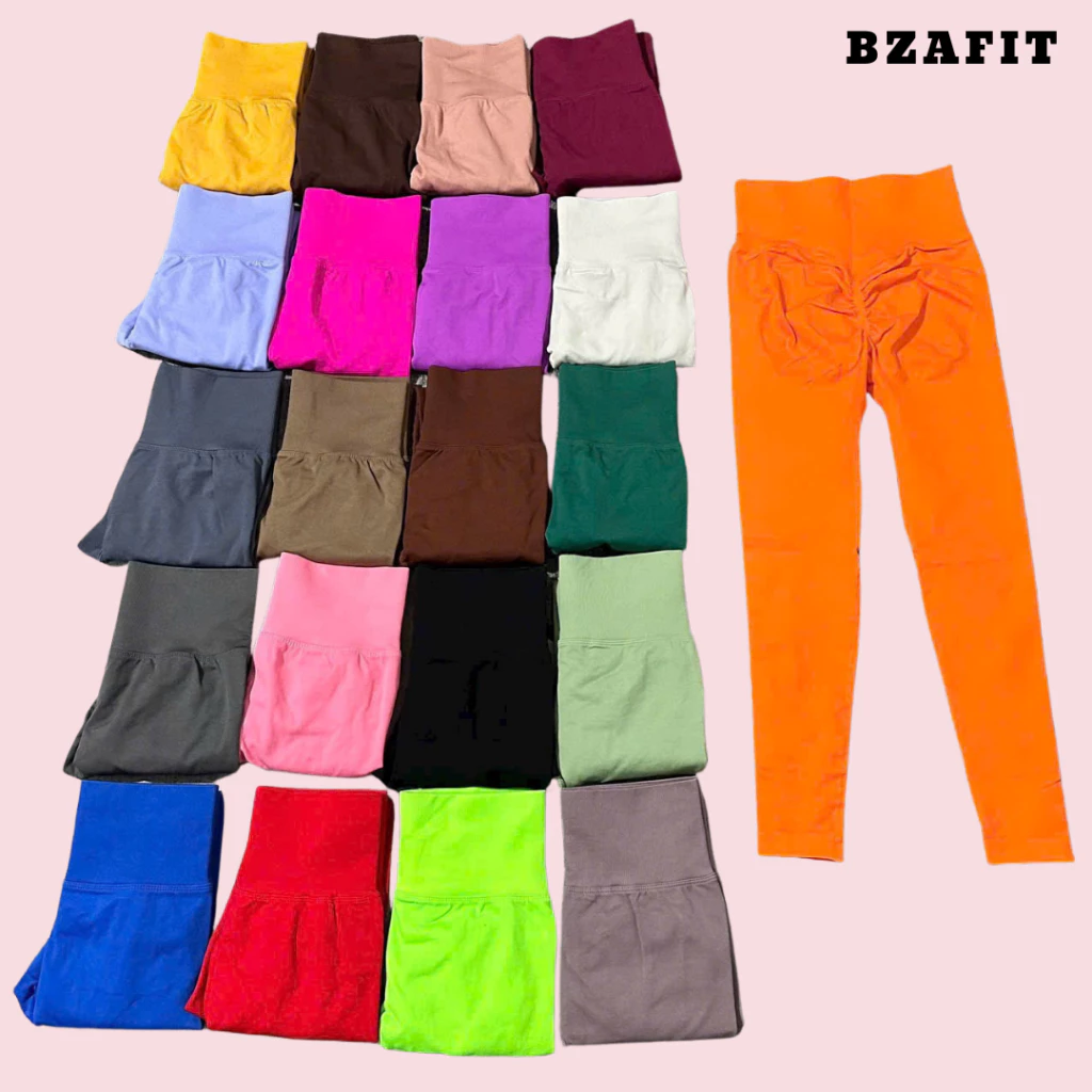 Quần Legging Tập Gym Yoga,Chất Dệt Kim 4 Chiều Cạp Cao Chắn Chắn Chun Mông Tôn Dáng GB109