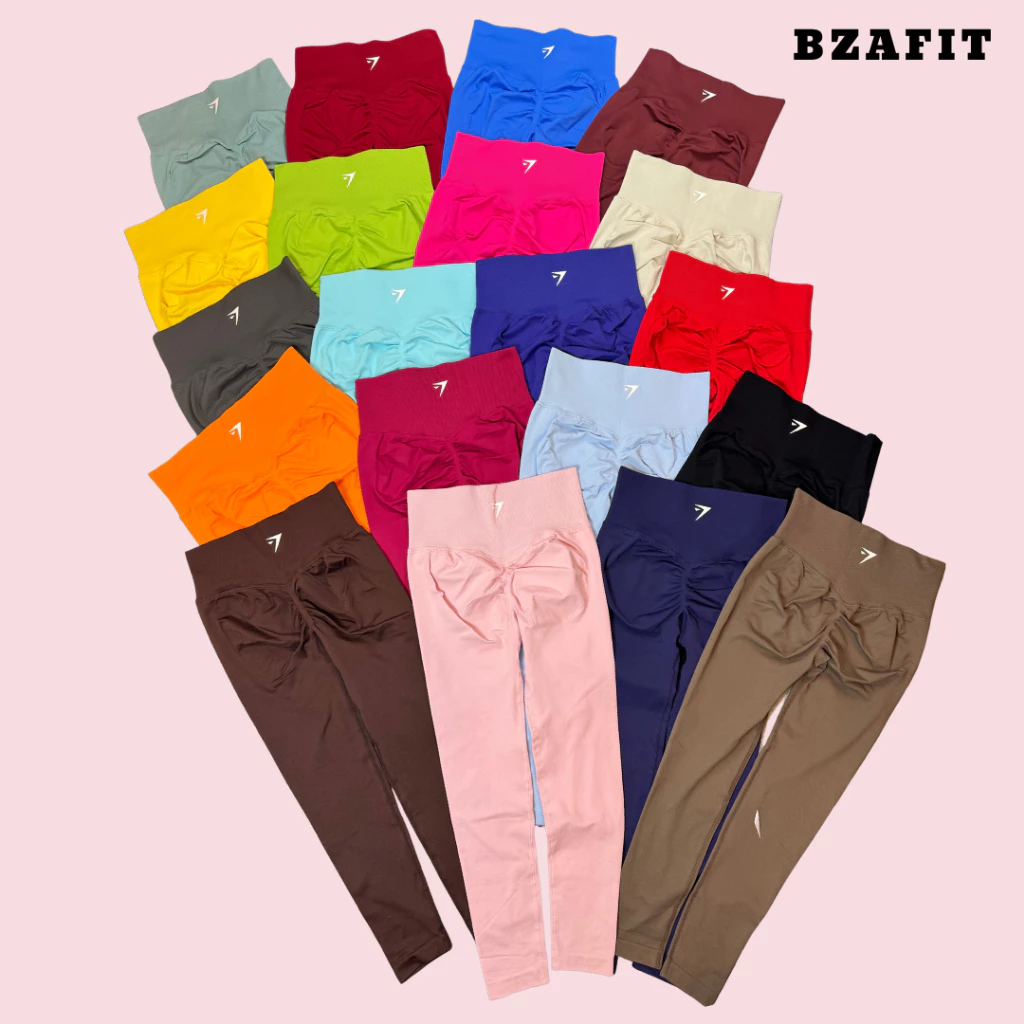 Quần Legging Tập Gym,Cạp Cao Chun Mông Tôn Dáng,Chất Dệt Kim 10% Elast Cao Cấp GB134 (Bản Mới)