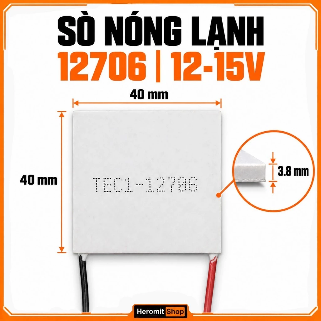 Sò Nóng Lạnh 60W TEC1 12706