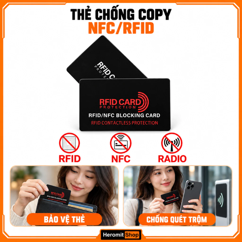 Thẻ bảo vệ chống sao chép RFID / NFC , Thẻ đen quyền lực