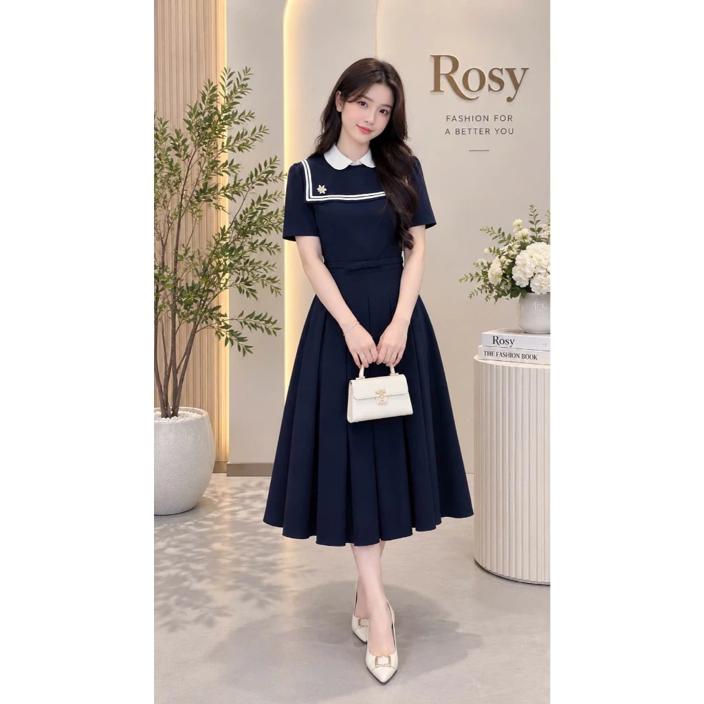 Rosy S30 váy thiết kế liền thân trẻ trung, phù hợp mặc mọi sự kiện