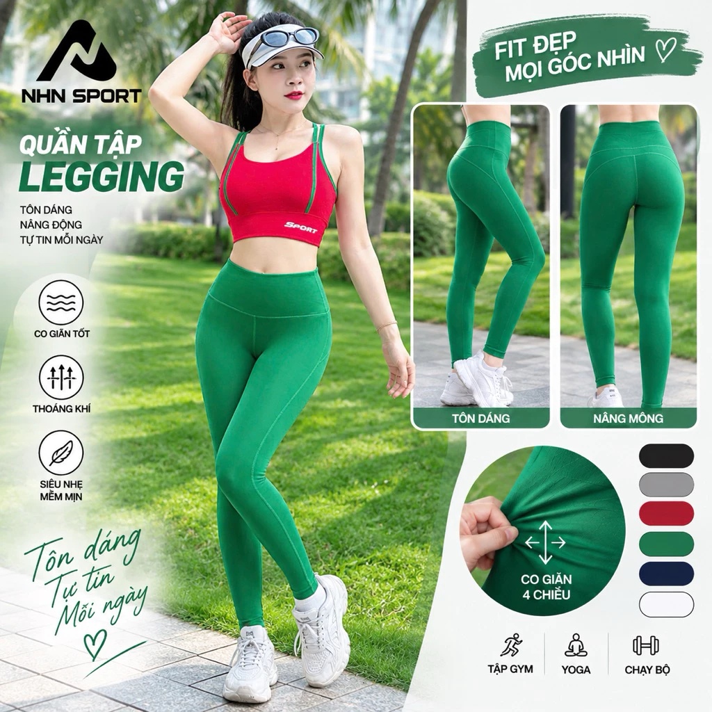 Set Đồ Tập Thể Thao Nữ Áo Bra Quần Dài Legging Đồng Phục Noel Tết Tập Gym Yoga Aerobic Đi chơi (D1)