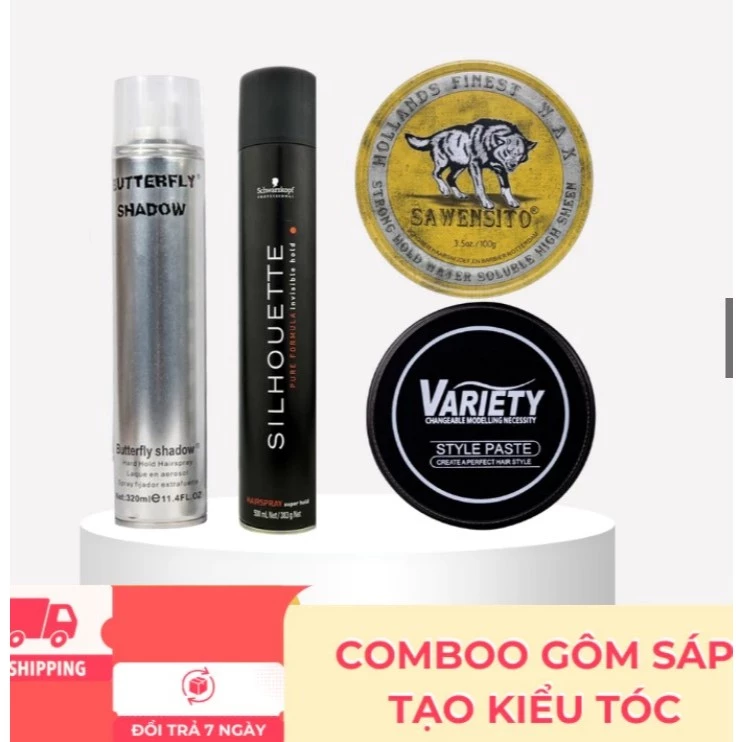 Sáp vuốt tóc nam VARIETY MATTE LASTING 100g Chính Hãng,Wax vuốt tóc tạo kiểu dễ dàng và giữ nếp 24h
