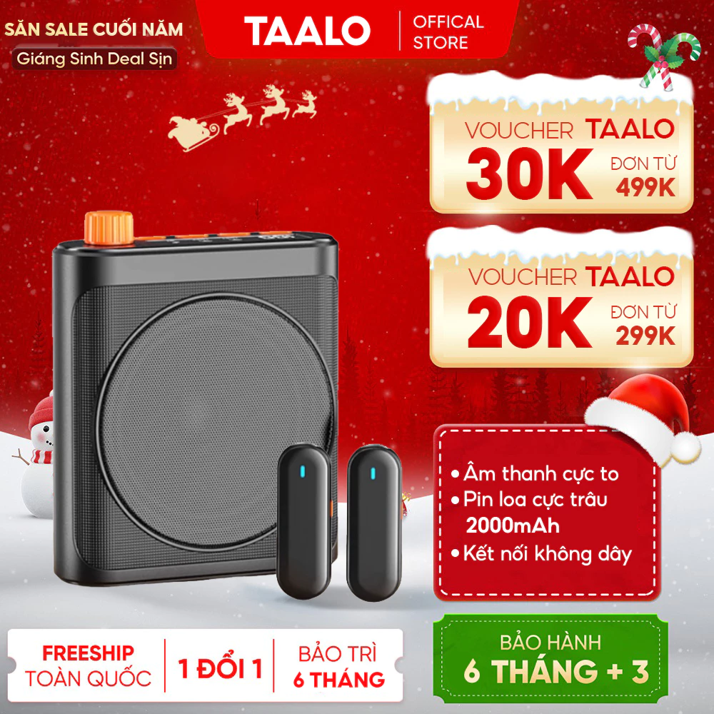 Loa máy trợ giảng M29 không dây, mic cài áo 8g bảo vệ giọng nói, 20W chống hú cho giáo viên