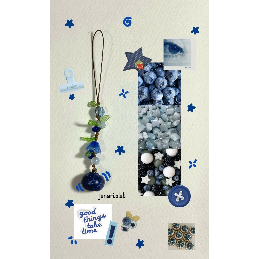 Móc khoá trái cây, vòng handmade Junari Club