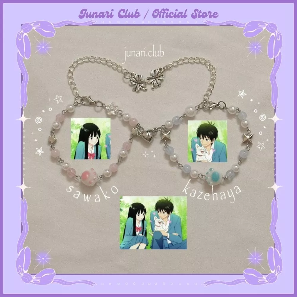 Vòng tay handmade, vòng tay cặp đôi Kazehaya x sawako couple bracelet