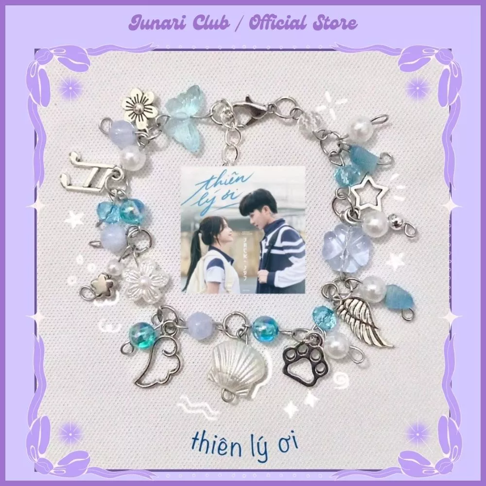 Vòng tay handmade Thiên lý ơi, Đom đóm - Couple bracelet Junari Club