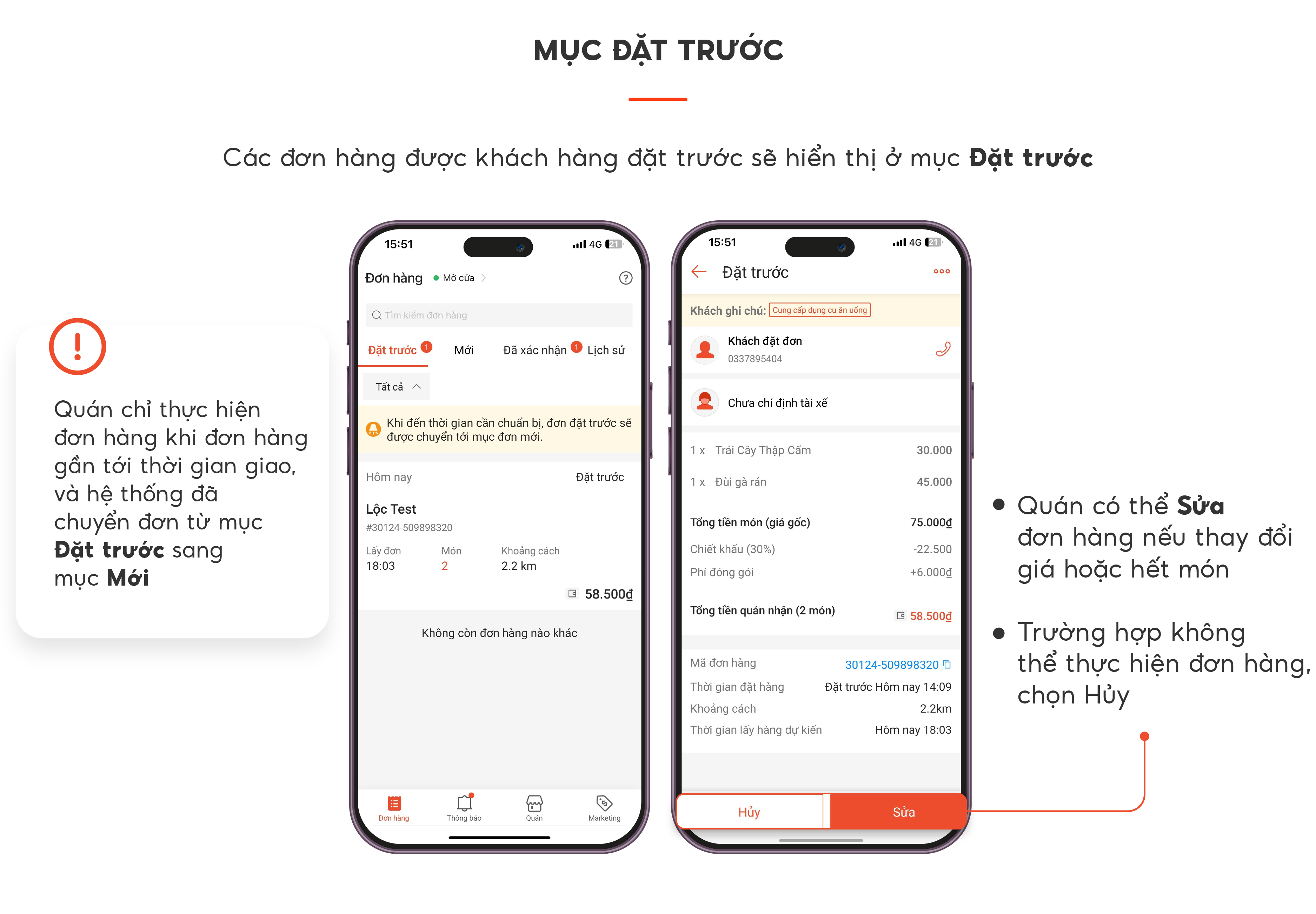Đơn đặt trước là gì
